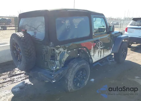 2021 Jeep Wrangler Willys 4X4 z USA, uszkodzony, nr VIN 1C4GJXAG7MW762020